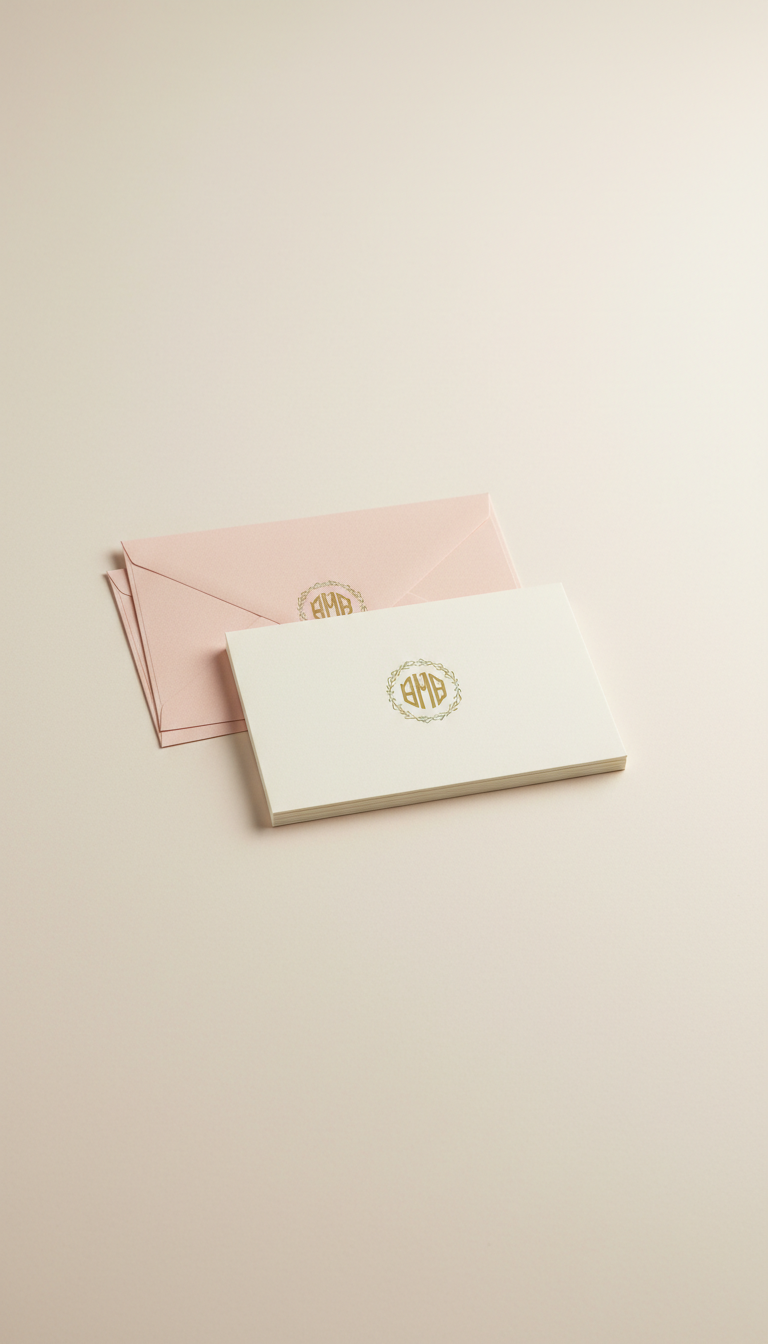 Monogrammed Stationery Set